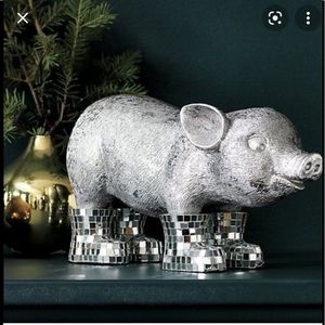 CB2 Disco Pig  Holiday Decor